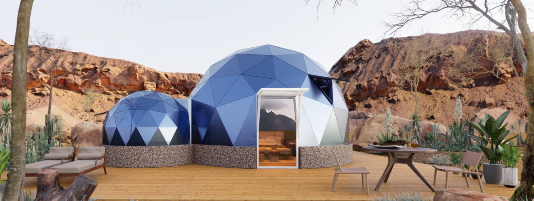 甘南球形智能光伏玻璃星空房